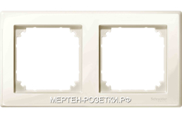 Merten SM M-Smart Беж глянц Рамка 2-ая (MTN478244)